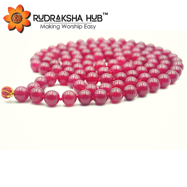 Red Hakik (Agate) Mala