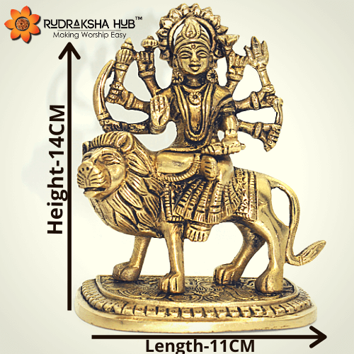 Durga Idol Brass (Large)