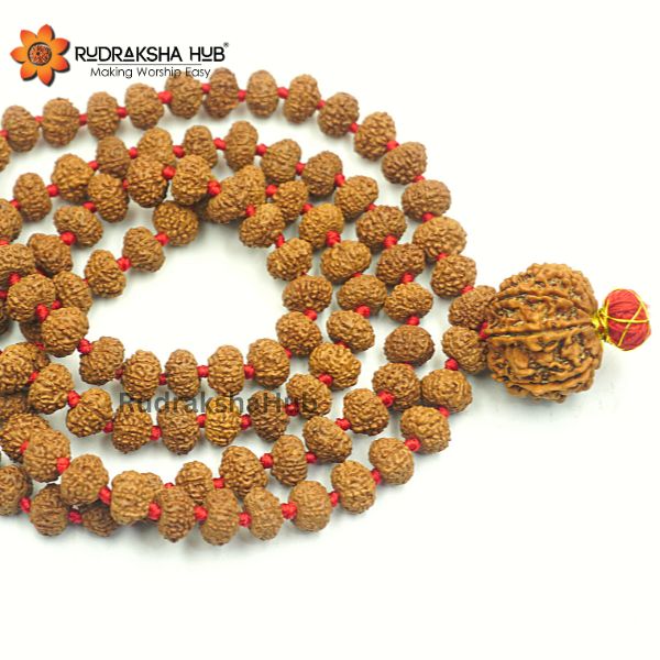 9 Mukhi Rudraksha Guru Mala