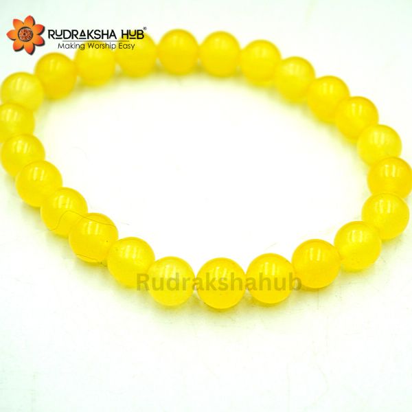 Yellow Hakik (Agate) Bracelet