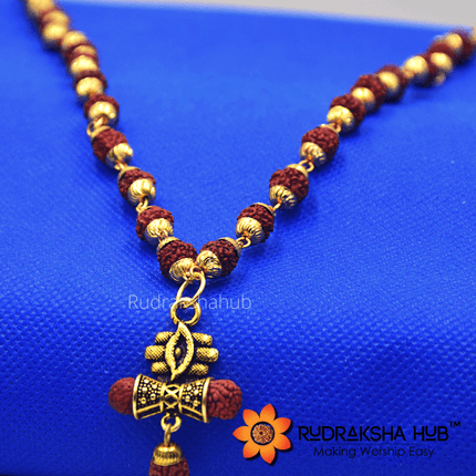 Trinetra Locket Gold Pendant