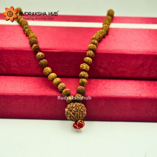 7 Mukhi Rudraksha Guru Mala