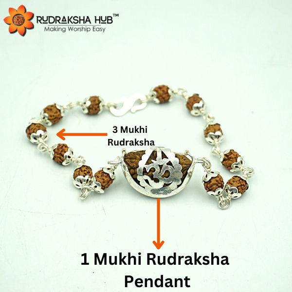 1 Mukhi Rudraksha Bracelet