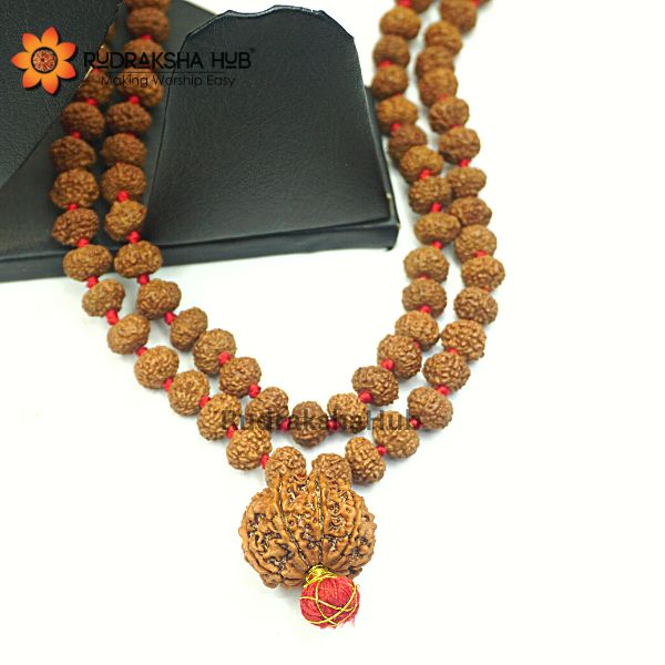 9 Mukhi Rudraksha Guru Mala