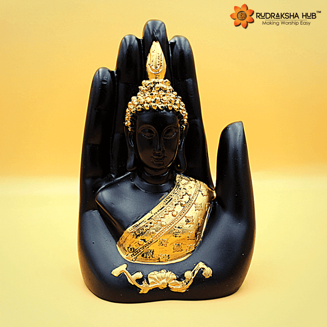 Lord Buddha in Palm