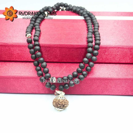 9 Mukhi Rudraksha Karungali Mala