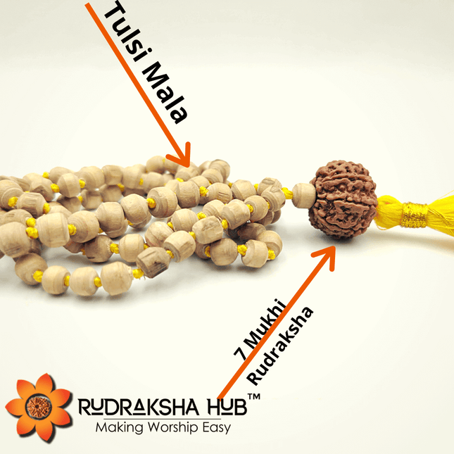 Shanti Kawach (Rudraksha Tulsi Mala)