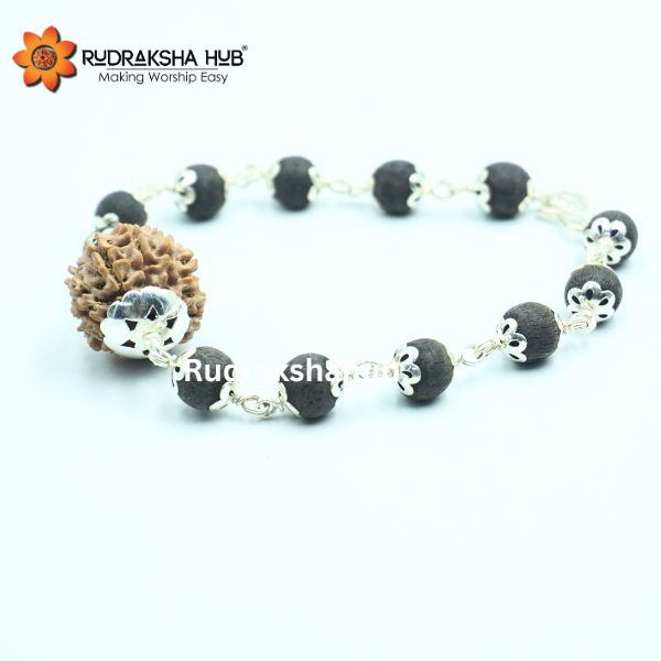 9 Mukhi Rudraksha Karungali Bracelet