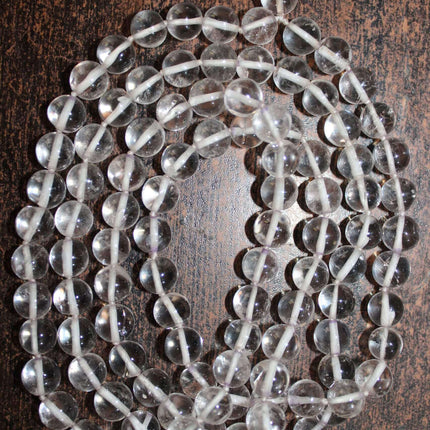 Sphatik Mala (Round Beads)