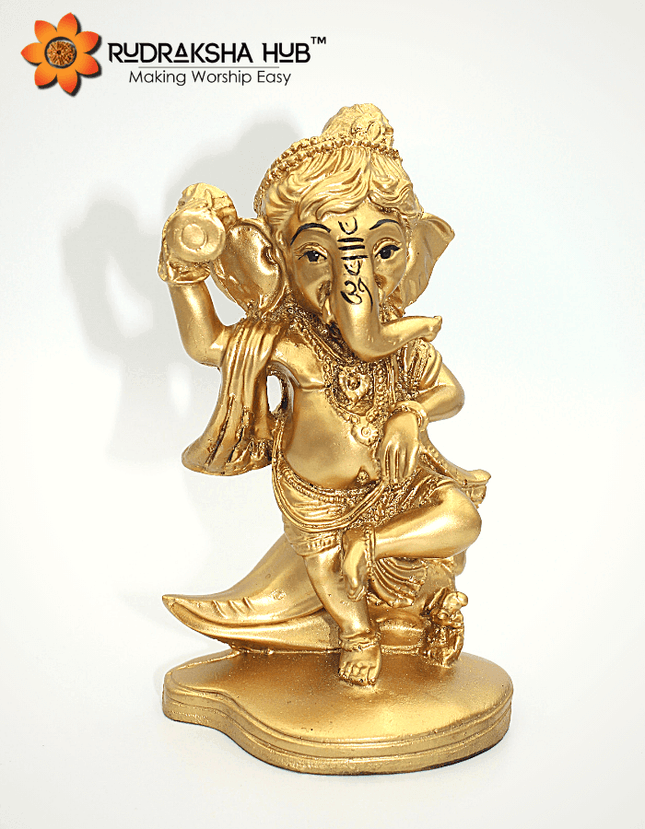 Lord Ganesha with Damru