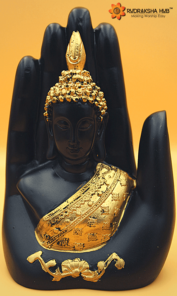 Lord Buddha in Palm