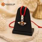 21 Mukhi Rudraksha Pure Silver Pendant