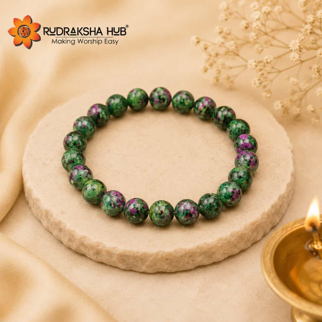 Ruby Zoisite Bracelet