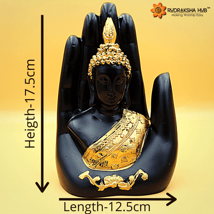 Lord Buddha in Palm