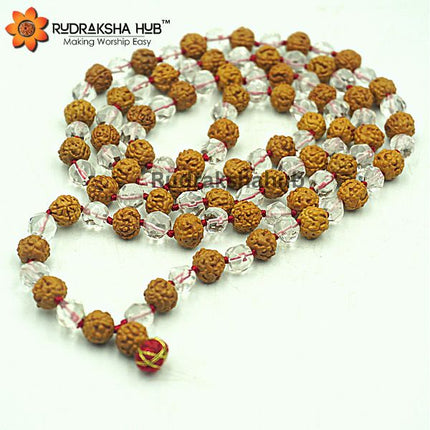 Rudraksha Sphatik Mala