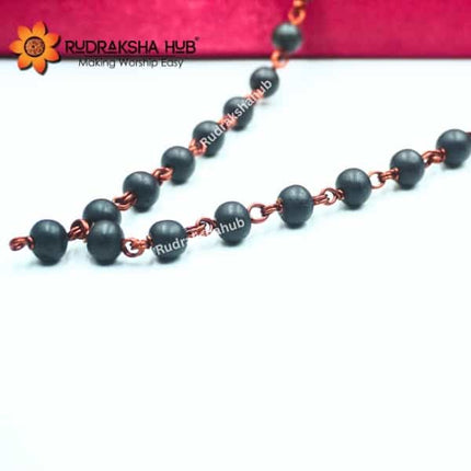 Karungali Mala Pure Copper Wired