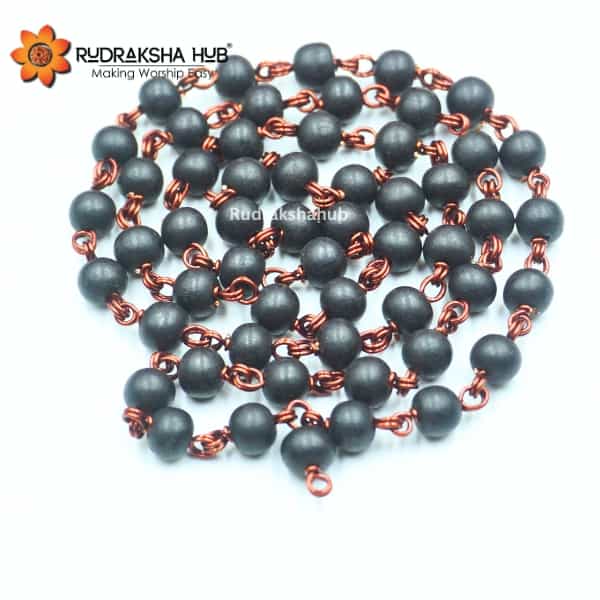 Karungali Mala Pure Copper Wired