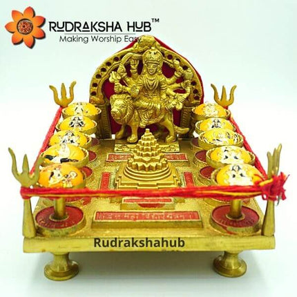 दस महाविद्या यत्र चौकी