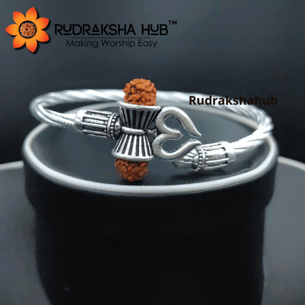 बाहुबली कड़ा सिल्वर