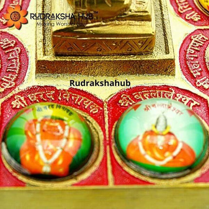अष्टविनायक गणपति यंत्र चौकी