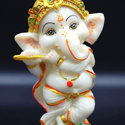 Murli Ganesha Marble