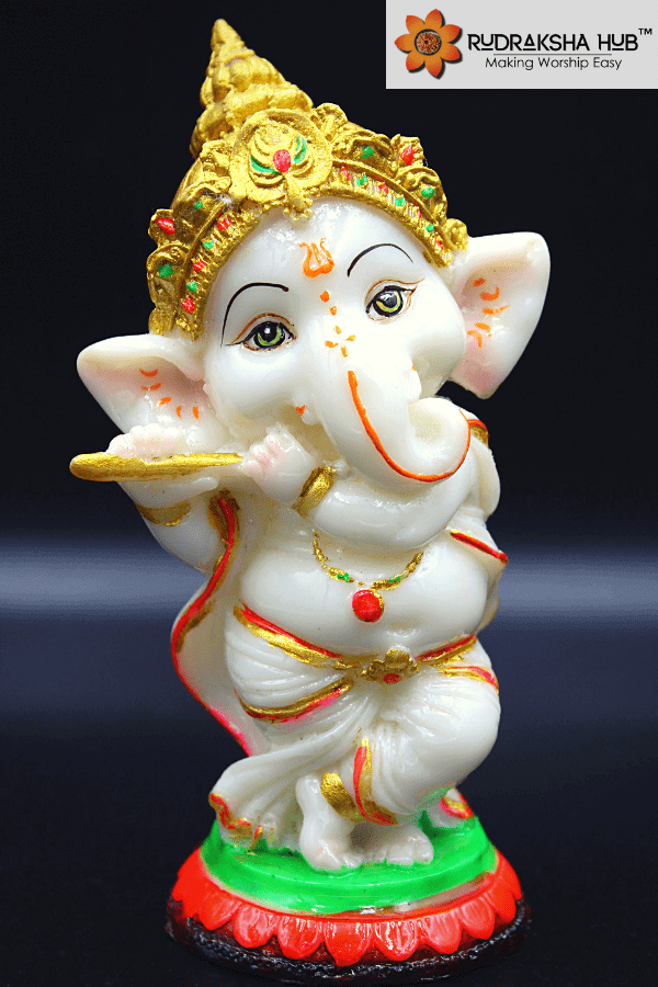 Murli Ganesha Marble