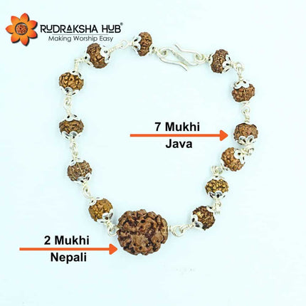 Rudraksha Bracelet for Peace and wealth