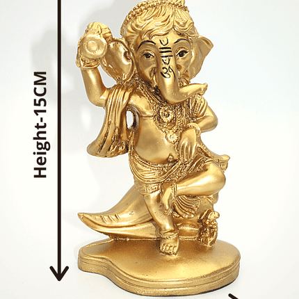 Lord Ganesha with Damru
