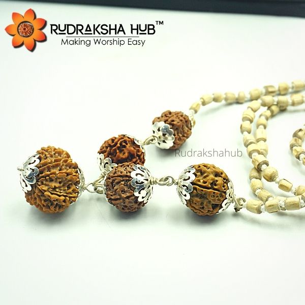 Rudraksha for Early Marriage in Tulsi Mala