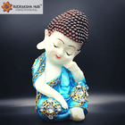 भगवान बुद्ध चिंतन मुद्रा नीला