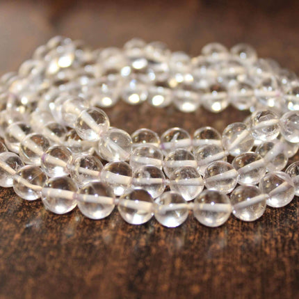 Sphatik Mala (Round Beads)