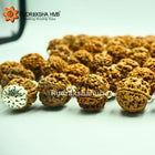 Super Collector Rudraksha Kantha Mala Pure Silver Wired