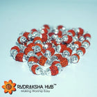 Rudraksha Silver Capped Mala
