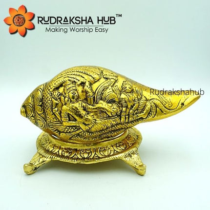 Vishnu Shankh with stand