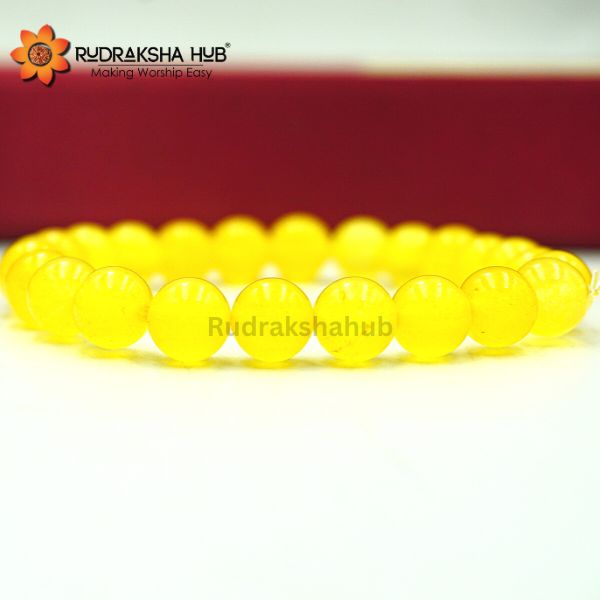 Yellow Hakik (Agate) Bracelet
