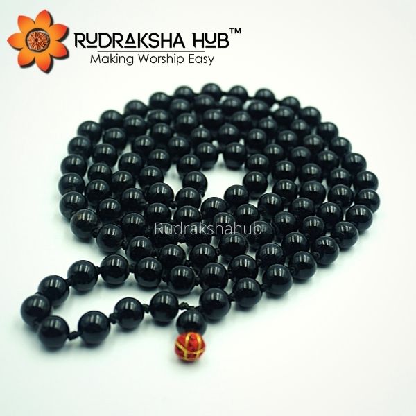 Black Hakik (Agate) Mala