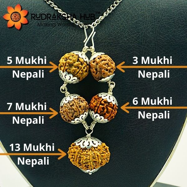 Rudraksha for Early Marriage in Silver Chain