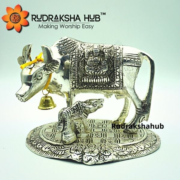 Kamdhenu Cow (Silver)