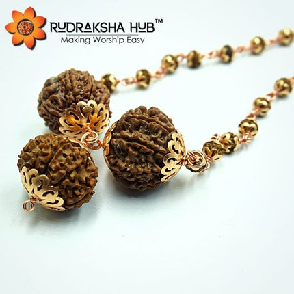 Kaal Sarp Dosh Rudraksha Kawach Copper Capped