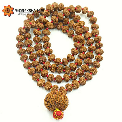 9 मुखी रुद्राक्ष गुरु माला