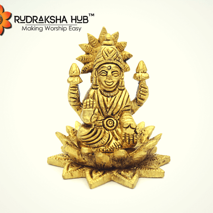 Lakshmi Ganesha Ashtadhatu Idol (Small)