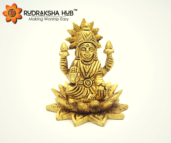 Lakshmi Ganesha Ashtadhatu Idol (Small)