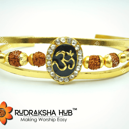 Om Rudraksha Bracelet