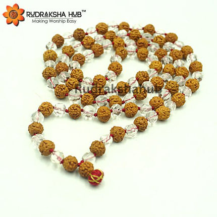 Rudraksha Sphatik Mala