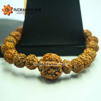 7 मुखी रुद्राक्ष गुरु कंगन