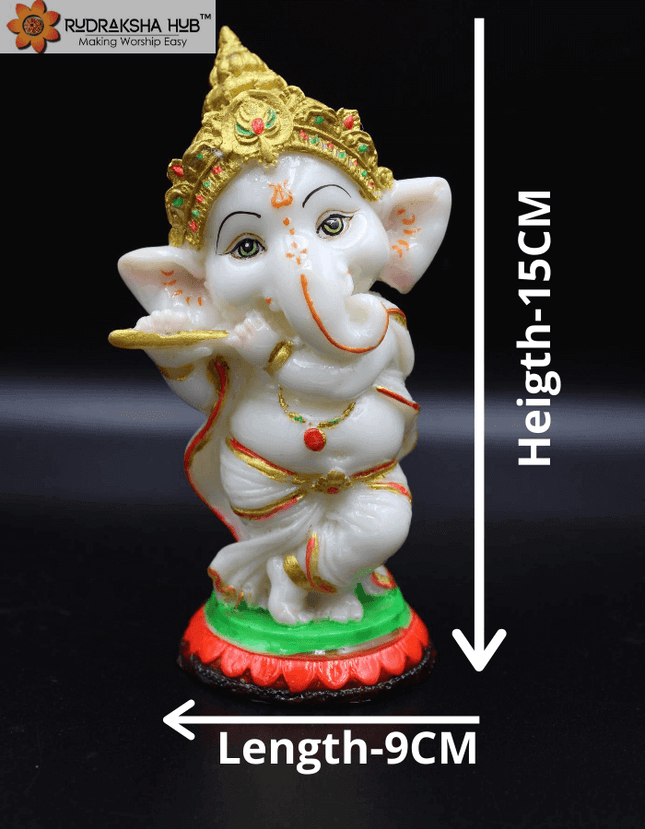Murli Ganesha Marble