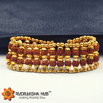 Single Line Rudraksha Bracelet