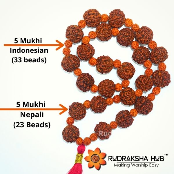 5 मुखी रुद्राक्ष कण्ठ कवच